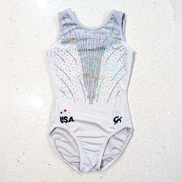 GK Other - CHAMPIONSHIP Team USA GK ELITE Gymnastics Leotard Extra Small OLYMPIC Replica